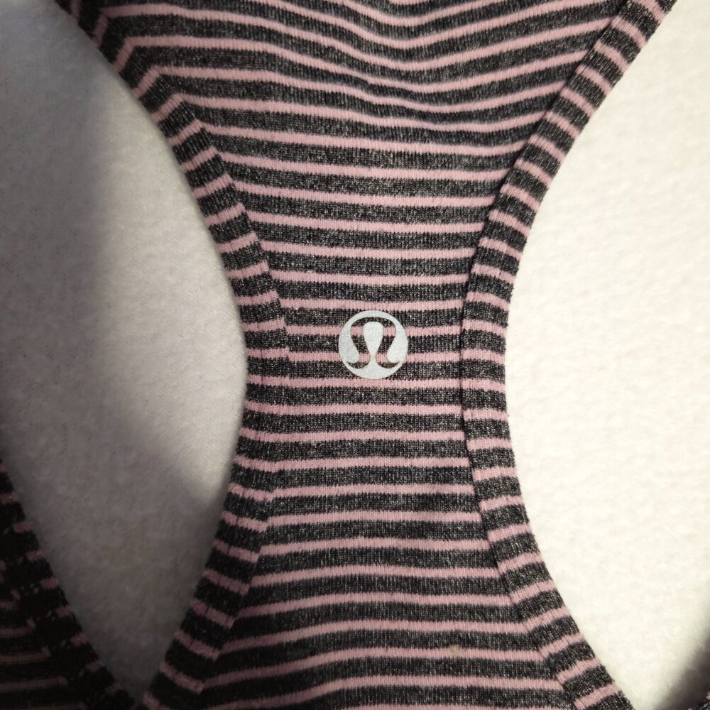 LULULEMON STRIPED RACERBACK‎ TOP - Picture 5 of 6